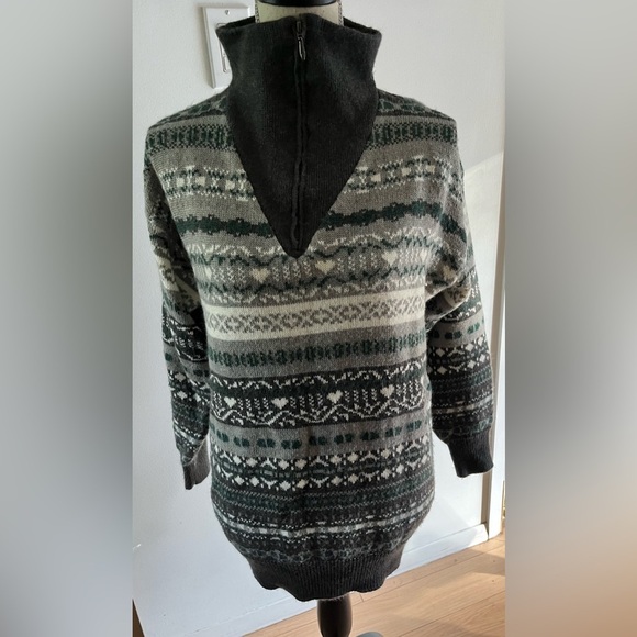 Vintage Weekend Edition Winter Oversize Sweater Fair Ise Men’s S Women’s XL - Picture 2 of 8